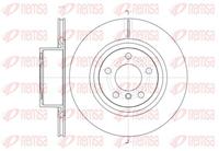 Remsa Bremsscheibe Hinterachse  61455.10