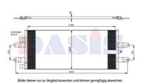 AKS Dasis Kondensator, Klimaanlage  272004N