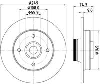 Hella Pagid GmbH Remschijven 8DD355123301