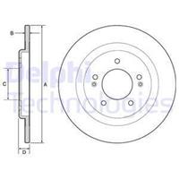 Delphi Remschijf BG4563C