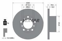 Textar Bremsscheibe  93012400