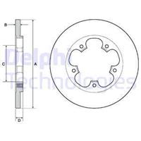 Delphi Remschijf BG4681C