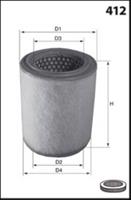 Misfat Luftfilter  R273