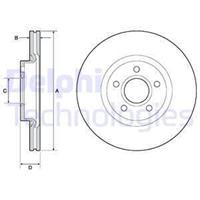 Delphi Remschijf BG4676C