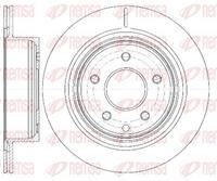 Remsa Bremsscheibe Hinterachse  6998.10