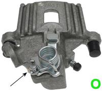 Textar Bremssattel Hinterachse links  38179600