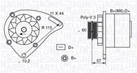 Magneti Marelli Dynamo MAN331