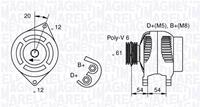 magnetimarelli Generator Magneti Marelli 063321819010