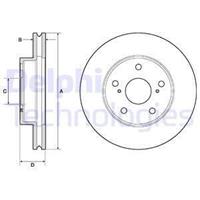 Delphi Remschijf BG4758C