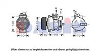 AKS Dasis Kompressor, Klimaanlage  851656N