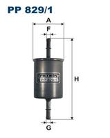 Filtron Kraftstofffilter  PP 829/1