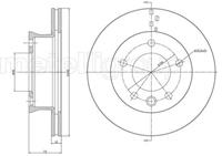 Metelli Bremsscheibe Vorderachse  23-0995