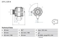 Bosch Generator  0 986 083 270