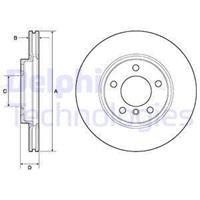 Remschijven DELPHI BG4771C, 2 deel
