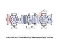 AKS Dasis Kompressor, Klimaanlage  852829N