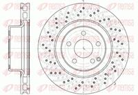 Remsa Bremsscheibe Vorderachse  6780.10
