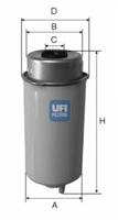 UFI Kraftstofffilter  24.456.00