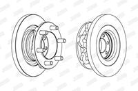 Jurid Bremsscheibe Vorderachse  569168J