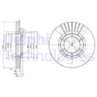 Delphi Bremsscheibe Vorderachse  BG2751