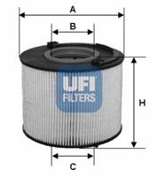 UFI Kraftstofffilter  26.015.00