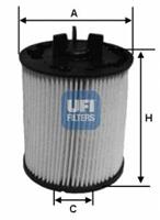 UFI Kraftstofffilter  26.023.00