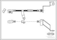 Corteco Bremsschlauch  19032429