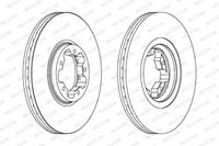 Ferodo Remschijf DDF1113C