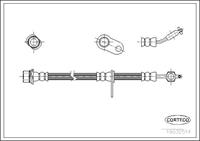 Corteco Bremsschlauch  19032514