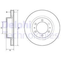 Delphi Remschijf BG4925C