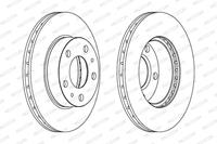 Ferodo Remschijf DDF768C