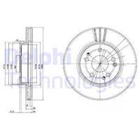 Remschijven DELPHI BG2772, 2 deel