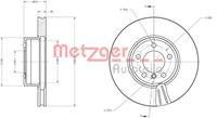 Metzger Bremsscheibe Vorderachse  6110597