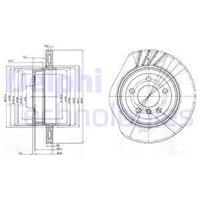 Delphi Bremsscheibe Hinterachse  BG3943