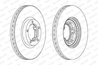 Remschijven FERODO DDF848C, 2 deel