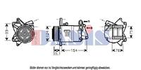 AKS Dasis Kompressor, Klimaanlage  851826N