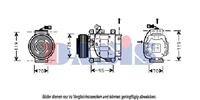 AKS Dasis Kompressor, Klimaanlage  853840N