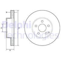 Delphi Remschijf BG4945C