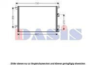 AKS Dasis Kondensator, Klimaanlage  192002N