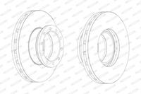 Remschijf PREMIER FERODO FCR151A