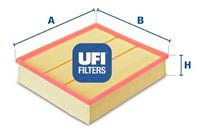 UFI Luftfilter  30.080.00