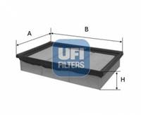 UFI Luftfilter  30.595.00