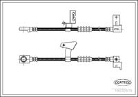 Corteco Bremsschlauch  19032878
