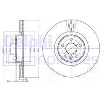 Delphi Bremsscheibe Vorderachse  BG9077C