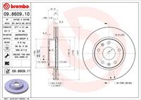 Brembo Bremsscheibe Vorderachse  09.8609.10