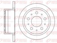 Remsa Bremsscheibe Hinterachse  61057.00