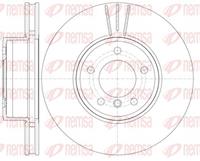 Remsa Bremsscheibe Vorderachse  6853.10