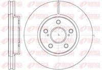 Remsa Bremsscheibe Vorderachse  6862.10