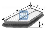 UFI Luftfilter  30.619.00