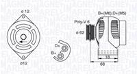 magnetimarelli Dynamo / Alternator MAGNETI MARELLI 063377490010