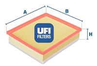 UFI Luftfilter  30.293.00